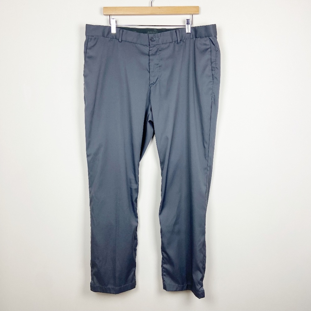 NIKE Dri-FIT Golf Pants 38x30 Men's Flat Front Flex